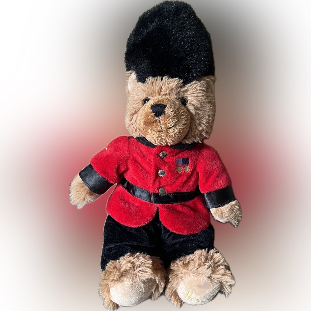 London Harrods Guardsman Plush Teddy Bear